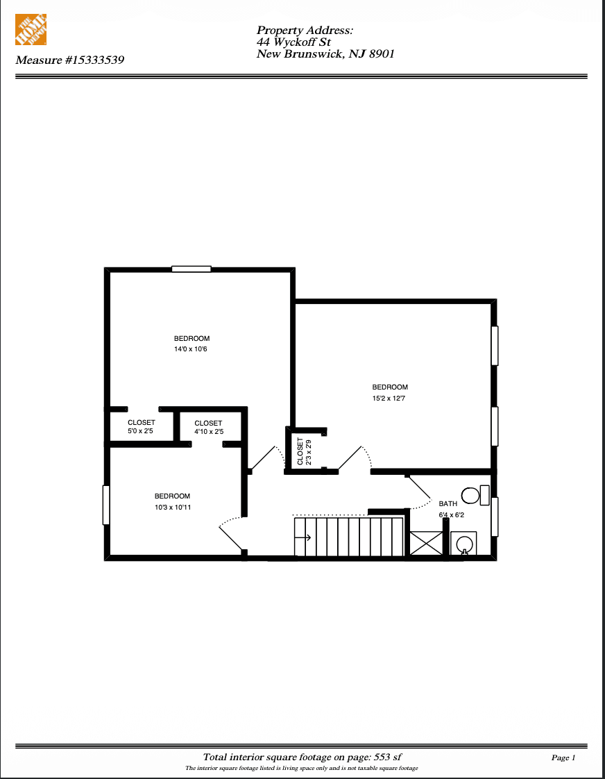 44 Wyckoff | One family house with 4 bedrooms and 2 baths. Hardwood floors, appliances, and backyard thumbnail 13