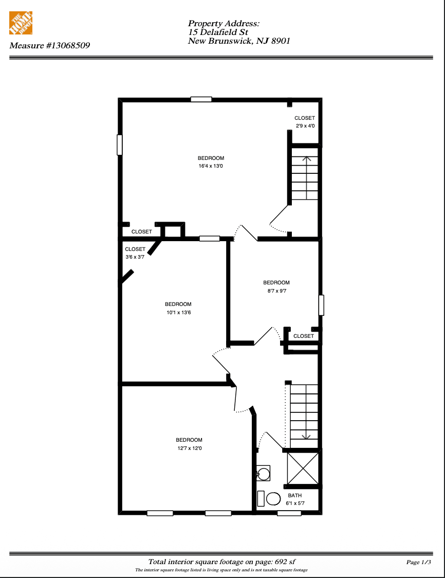 15 Delafield 5 Bedrooms for 7- Large private yard and free onsite laundry. New windows and floors. thumbnail 12