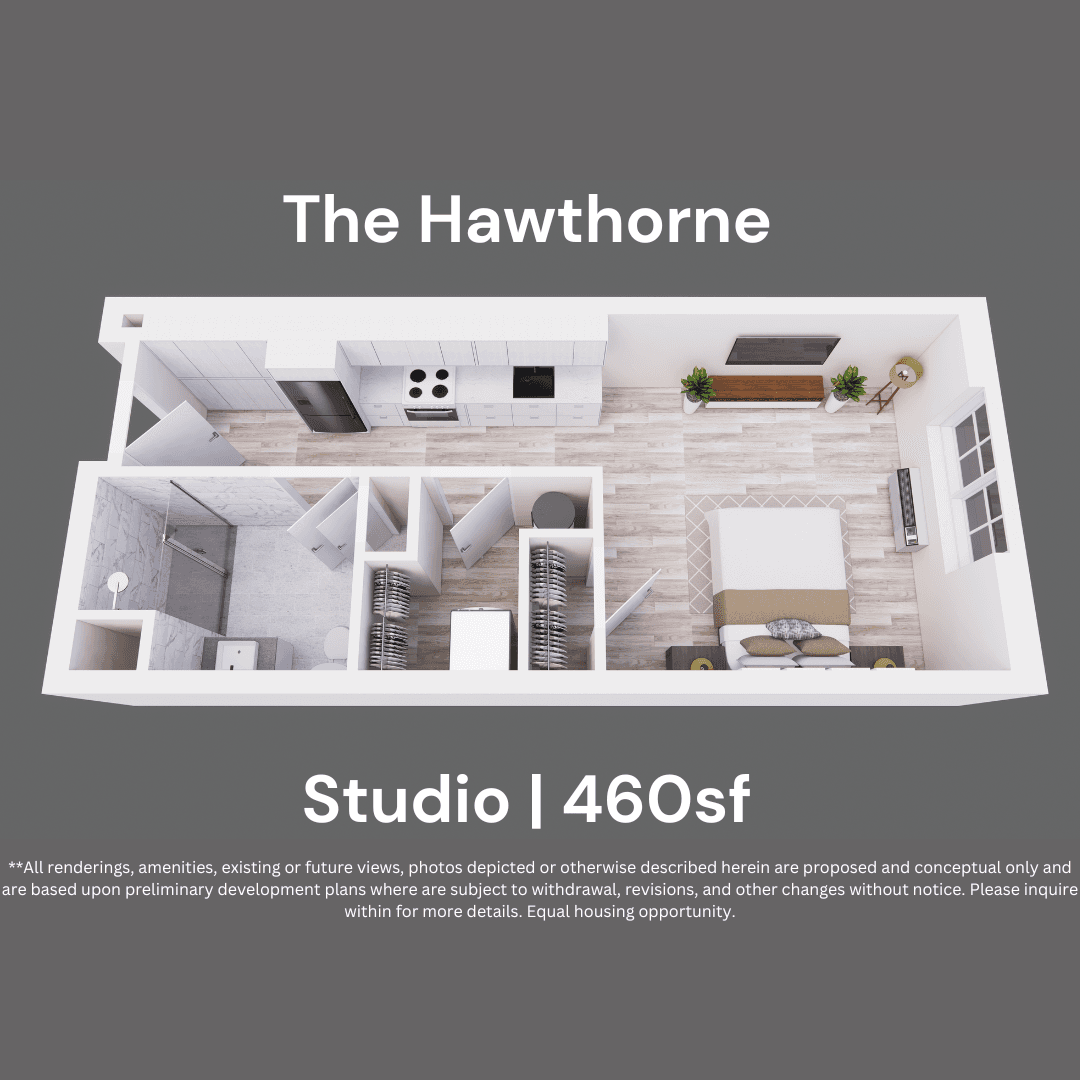 Studio floor plan